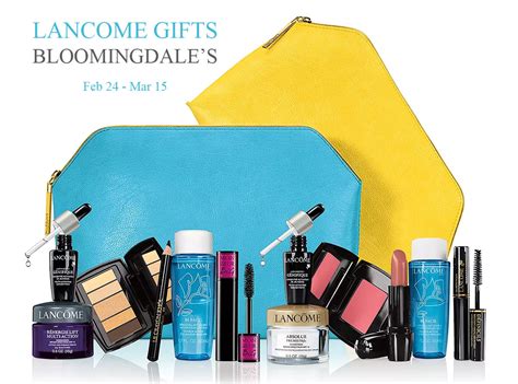 upcoming lancome gift with purchase.